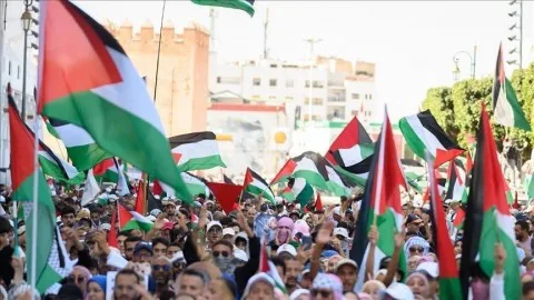 “لن ننسى غزة الأقصى”.. احتجاجات في المغرب ضد العدوان الإسرائيلي “لن ننسى غزة الأقصى”.. احتجاجات في المغرب ضد العدوان الإسرائيلي