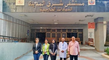 زيادة مستوى الجاهزية في مستشفى شرق المدينة لمراقبة سير العمل خلال احتفالات عيد الأضحى.