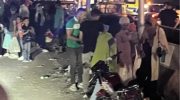 سيارة مسرعة تتسبب في إصابة 6 أشخاص، منهم طفلان، في حادث خطير على دائري المنيب.