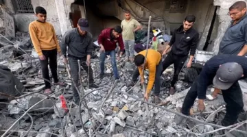 4 شهداء و70 جريحًا جراء نيران الاحتلال قرب مركز إغاثة في غرب رفح الفلسطينية