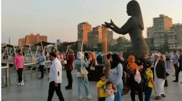 احتفالات المصريين بعيد الأضحى على ممشى أهل مصر