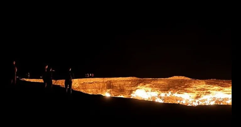 «مدخل الجحيم» على وشك الإغلاق بعد خمسين عاماً من النيران المستعرة.