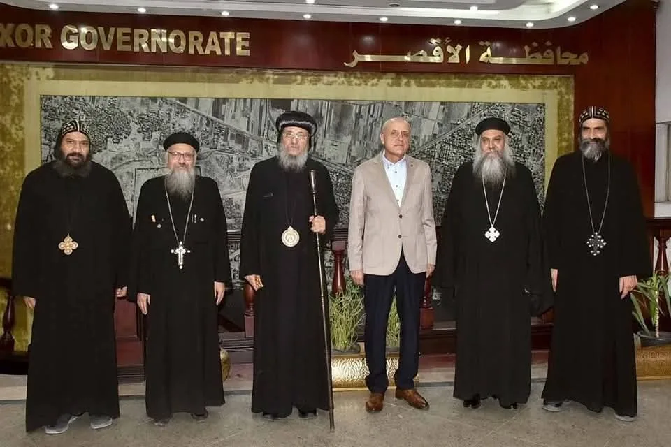 الأنبا يواقيم رئيس أساقفة إسنا وأرمنت يقدم التهاني لقيادات محافظة الأقصر بمناسبة عيد الأضحى الأنبا يواقيم رئيس أساقفة إسنا وأرمنت يقدم التهاني لقيادات محافظة الأقصر بمناسبة عيد الأضحى