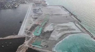 مع 4 حقائق جديدة: وزارة النقل تُصدر صوراً جوية لمشروع محطة تحيا مصر 2 في ميناء الدخيلة