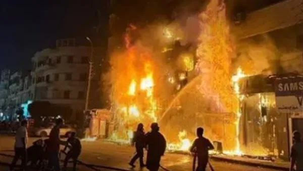 التفاصيل تكشف أسباب حريق مقهى في بولاق الدكرور التفاصيل تكشف أسباب حريق مقهى في بولاق الدكرور