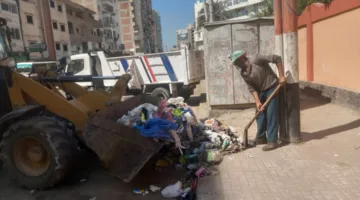 تعزيز جهود النظافة في كفر الشيخ خلال عطلة العيد.. صور