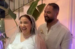 «سأمشي في يوم من الأيام».. شريف منير يقدم رسالة مؤثرة لزوج ابنته أسما (فيديو)