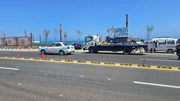 مصادرة بيتش باجي ودراجات نارية مخالفة خلال حملة على كورنيش مطروح مصادرة بيتش باجي ودراجات نارية مخالفة خلال حملة على كورنيش مطروح