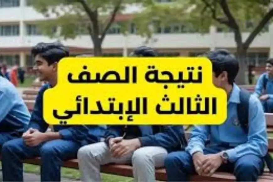 نتائج المرحلة الابتدائية للصف الثالث 2025 الفصل الدراسي الثاني تظهر حاليًا في بعض المحافظات بالاسم أو برقم الجلوس.