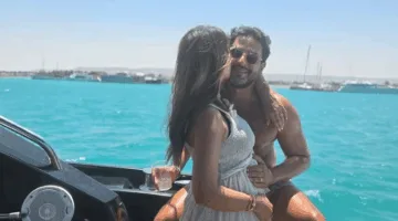 شقيق أصالة نصري يقضي إجازته مع زوجته: “أنا في غاية السعادة”