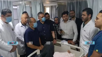 إشراف مساعد وزير الصحة على مستشفى كفر الشيخ العام