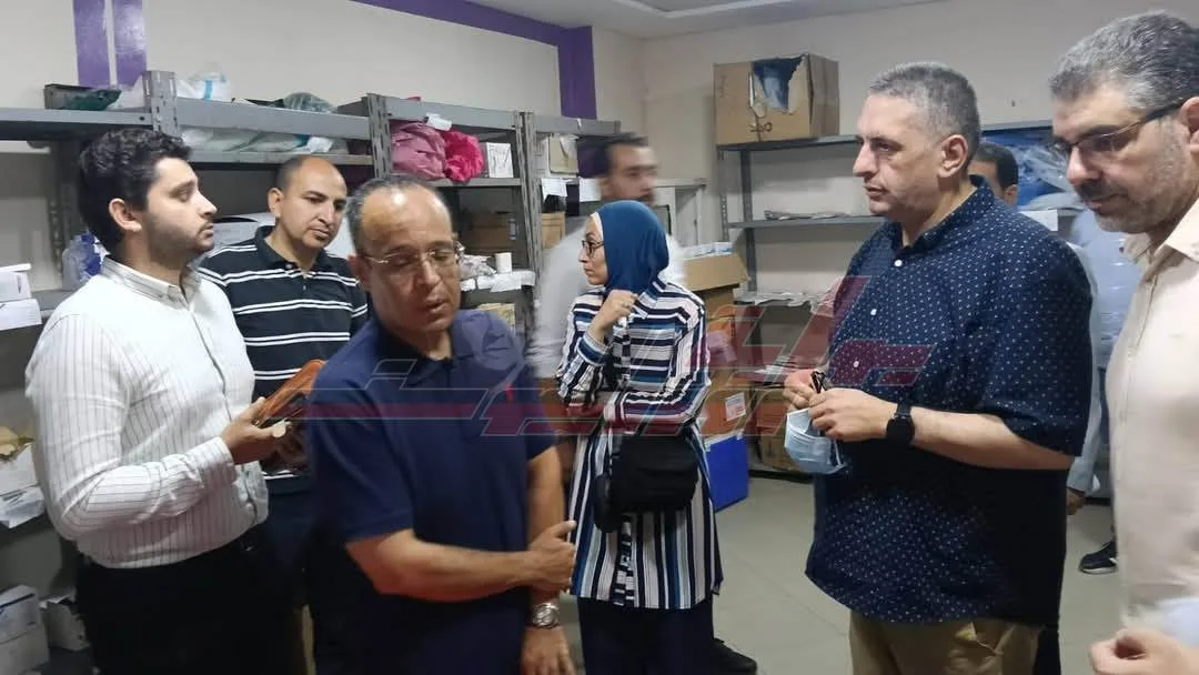 مساعد وزير الصحة يقوم بزيارة مستشفى دسوق العام مساعد وزير الصحة يقوم بزيارة مستشفى دسوق العام