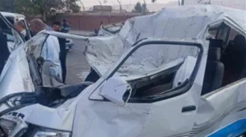 وفاة وإصابة 8 أفراد في حادث اصطدام بالطالبية
