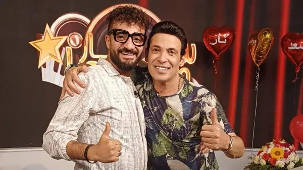 سعد الصغير يستقبل الفنان باسل محارب في اليوم الثالث من العيد سعد الصغير يستقبل الفنان باسل محارب في اليوم الثالث من العيد