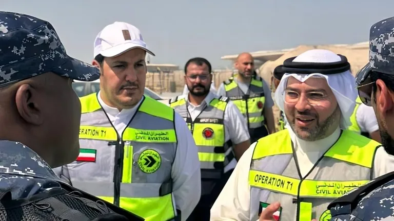 هبوط آمن لطائرة في مطار الكويت بعد بلاغ كاذب عن وجود قنبلة هبوط آمن لطائرة في مطار الكويت بعد بلاغ كاذب عن وجود قنبلة