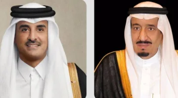 قطر تقدم التهاني لخادم الحرمين الشريفين بمناسبة نجاح موسم الحج