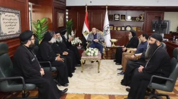 تهنئة إيبارشية بني سويف وبلديتي ببا والفشن وسمسطا بمناسبة عيد الأضحى المبارك