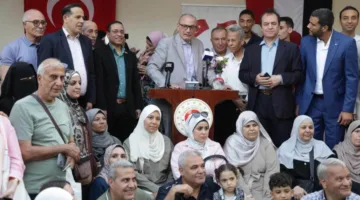 سفارة تركيا في القاهرة تُحتفل بعيد الأضحى مع الأسر من مصر وغزة