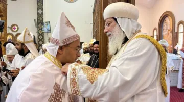 تعيين كاهنين جديدين في إيبارشية شرق المنيا.. صور
