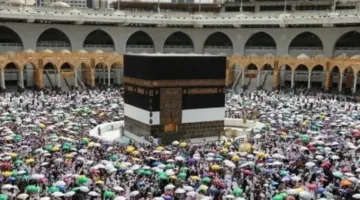 لحظة تاريخية: مغادرة 2443 حاجًا وحاجة لمشعر منى ضمن برنامج ضيوف خادم الحرمين
