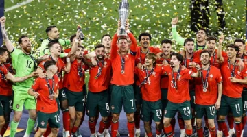 لحظة فوز البرتغال.. رونالدو يرفع كأس دوري الأمم الأوروبية