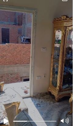 انفجار عداد غاز بشقة بالبساتين