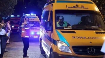 وفاة شخص وإصابة 10 آخرين جراء انقلاب سيارة في المنيا