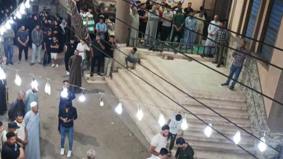 توديع جثمان خالد عبد العال، بطل حادث حريق العاشر من رمضان توديع جثمان خالد عبد العال، بطل حادث حريق العاشر من رمضان