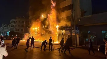 التحقيق الجنائي يتناول حريق أتيليه فساتين الزفاف في الوراق