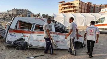 الصليب الأحمر: نظام الرعاية الصحية في غزة يواجه خطر الانهيار الكامل