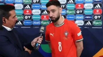 «برونو فرنانديز» يعبر عن فرحته بتتويج البرتغال بلقب دوري الأمم الأوروبية: «أضفنا اللمسة النهائية!»
