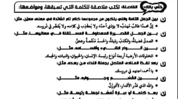 الثانوية العامة 2025: مراجعة ليلة الامتحان في مادة التربية الوطنية في 7 صفحات.