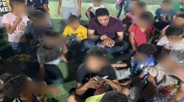 نائب محافظ سوهاج يحتفل مع أطفال مؤسسة البنين للأيتام بمناسبة عيد الأضحى المبارك