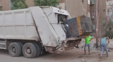 إزالة 250 طن من النفايات في حي المحمودية خلال حملة تنظيف شاملة بأسوان