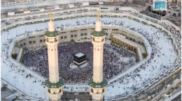 حجاج بيت الله يجرون طواف الوداع في اليوم الثالث من أيام التشريق