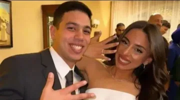 صور حفيد عادل إمام مع زوجته الجديدة