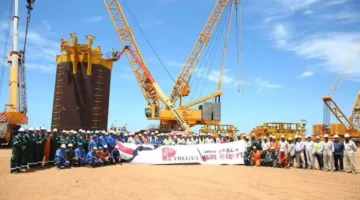 بتروجت تُحقق تقدماً في تنفيذ مشروع تصنيع بحري متطور في أنغولا ضمن إطار مبادرة تنموية شاملة.