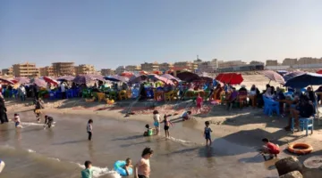 زيادة مستوى التأهب القصوى لأي طارئ في مصيف بلطيم