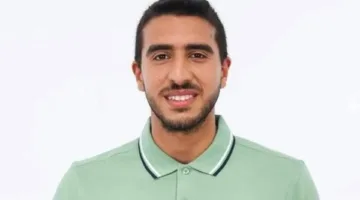 رحيل أدهم صالح نجم نادي سموحة للتنس الأرضي