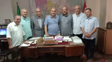 مدير الإصلاح الزراعي يزور مشاريع وأنشطة الهيئة والجمعيات في محافظة الدقهلية