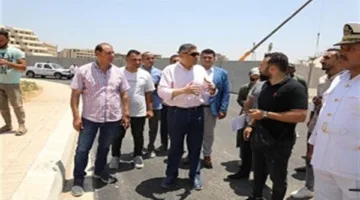 قبل الافتتاح المرتقب.. محافظ الجيزة يجري جولة في منطقة المتحف المصري الكبير