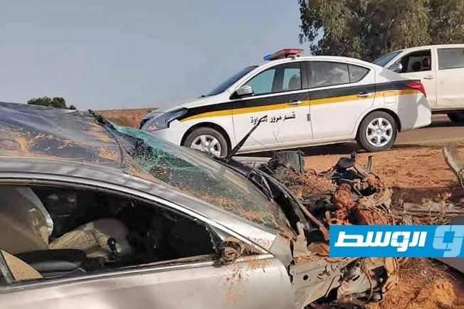 شخص يتوفى نتيجة انقلاب سيارة في جنوب هراوة شخص يتوفى نتيجة انقلاب سيارة في جنوب هراوة