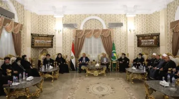 بمناسبة عيد الأضحى، محافظ المنيا يرحب بالمعايدين في مقر المحافظة.