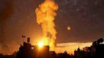 استشهاد 7 فلسطينيين نتيجة قصف الاحتلال خيمة تؤوي نازحين في غرب خان يونس.