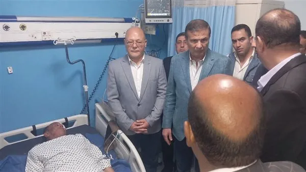 الفلاحين تكشف تفاصيل زيارة وزير الزراعة لمهندس الحماية المدنية المُعتدى عليه في سوهاج الفلاحين تكشف تفاصيل زيارة وزير الزراعة لمهندس الحماية المدنية المُعتدى عليه في سوهاج