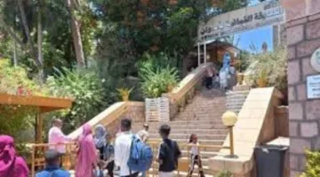 الحديقة النباتية في أسوان تستضيف 1500 زائر خلال عطلة عيد الأضحى المبارك.