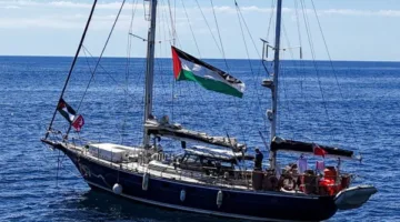 إسرائيل: نقل نشطاء سفينة “مادلين” إلى مطار بن جوريون لإعادتهم إلى بلادهم