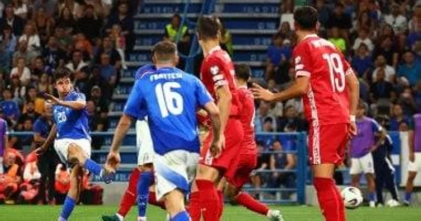 إيطاليا تسجل انتصارها الأول في تصفيات كأس العالم 2026 الأوروبية إيطاليا تسجل انتصارها الأول في تصفيات كأس العالم 2026 الأوروبية