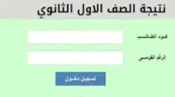 نتائج الصف الأول الثانوي للفصل الدراسي الثاني 2025 في محافظة القاهرة برقم الجلوس أو بالاسم عبر بوابة التعليم الأساسي.