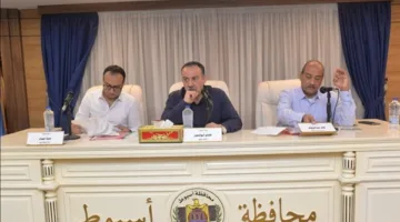 محافظ أسيوط يطلب زيادة الجهود لتحسين الخدمات وتعظيم الاستفادة من الموارد المتاحة